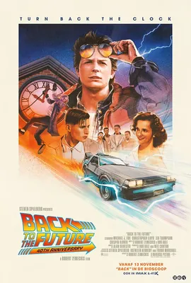 Back to the Future (th Anniversary re-issue)-poster
