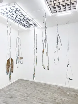 Dangling-on-Installation-view
